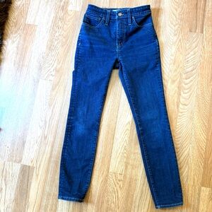 Madewell Blue Skinny Jeans Classic Style